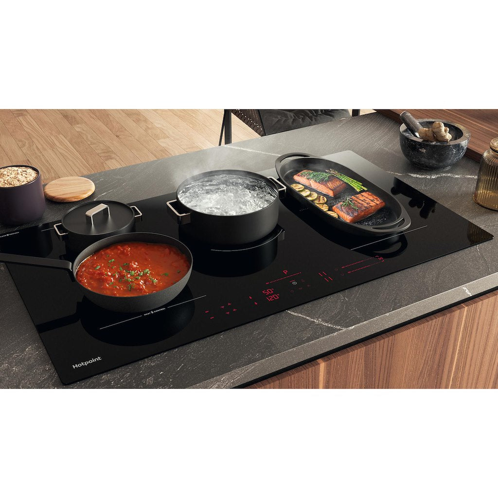 Hotpoint HeatContol Induction Hob - 90cm - with CleanProtect - HEX9024DCFF2