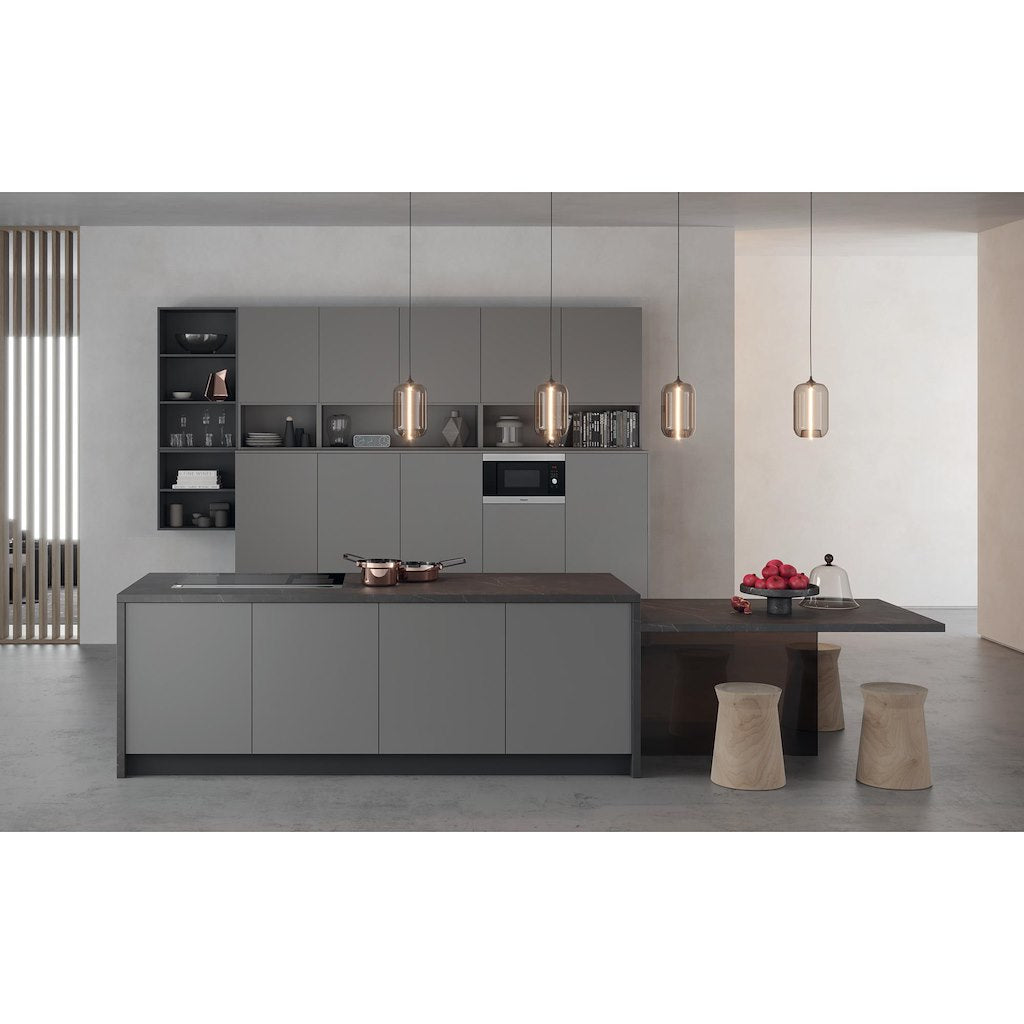 Hotpoint MF20G IX H Built-in Microwave Oven and Grill - Inox