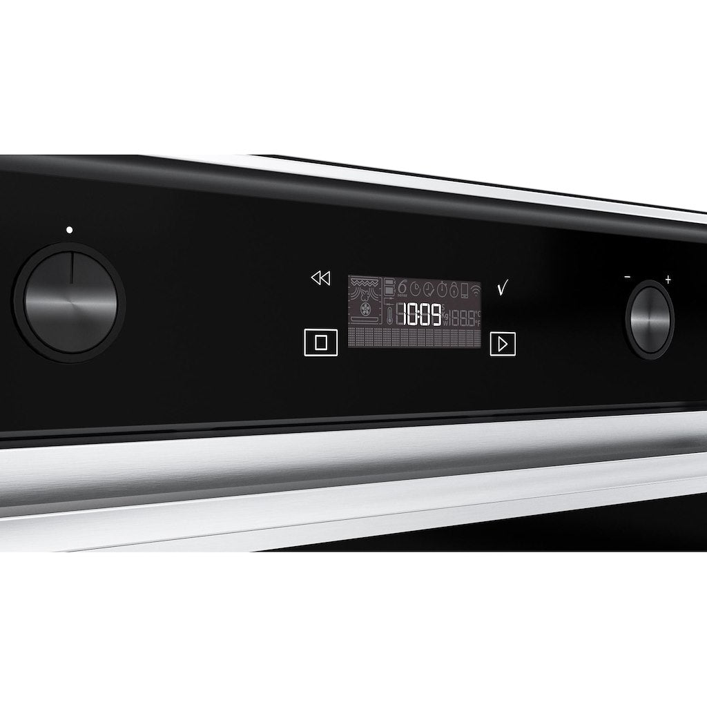 W Collection - Single Oven - 73L - LCD Push Push Dials - Stainless Steel With 6TH Sense, Ready2Cook and Soft Close