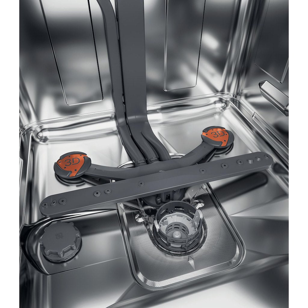 Hotpoint integrated dishwasher: full size, black