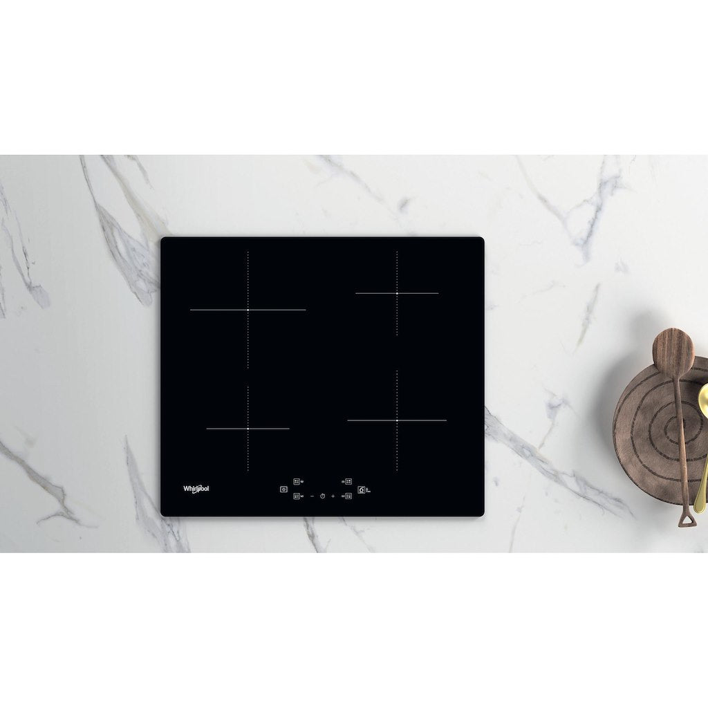Whirlpool Induction Hob with 6TH SENSE Functions - Black - 60cm - WS Q2160 NE