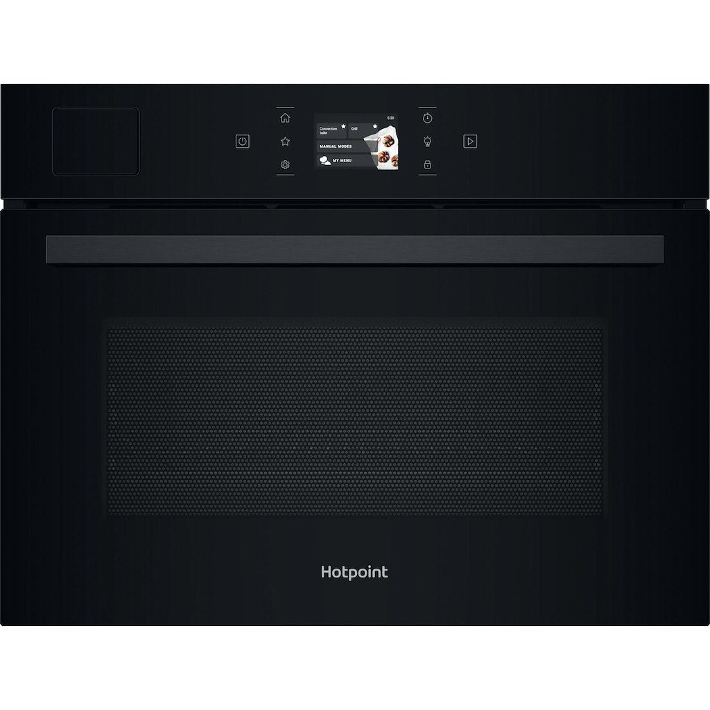 Hotpoint Class 8 HCT9A9PHTSBUK Compact Oven with Microwave and Steam - Black