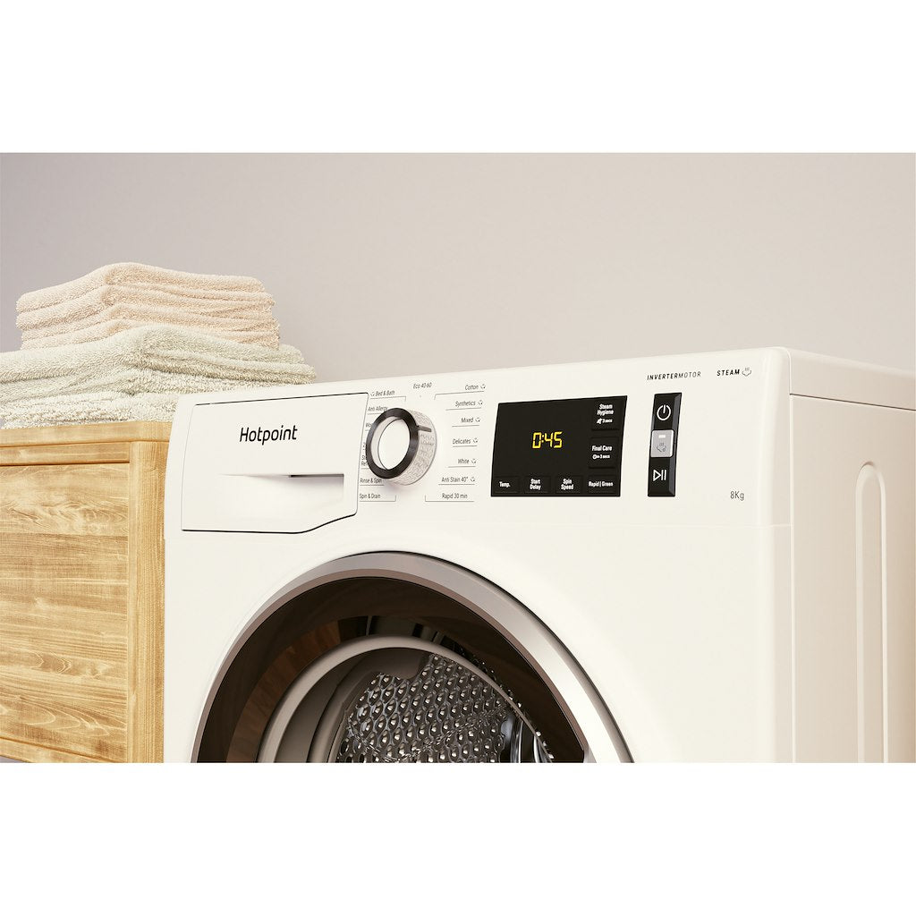 Hotpoint ActiveCare NM11 845 WC A UK N Washing Machine - White