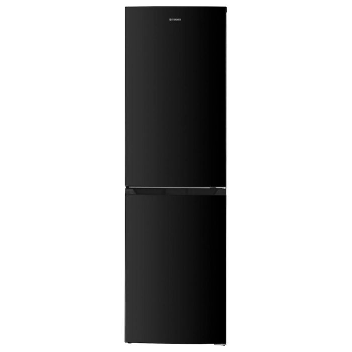 The Teknix STF1725X fridge freezer in black | Only £299