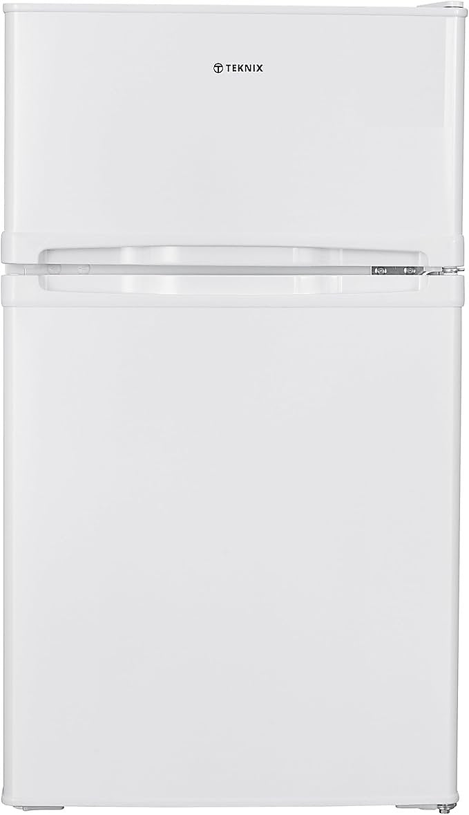 Teknix UCFFH48W - White Under Counter Fridge Freezer - 86L